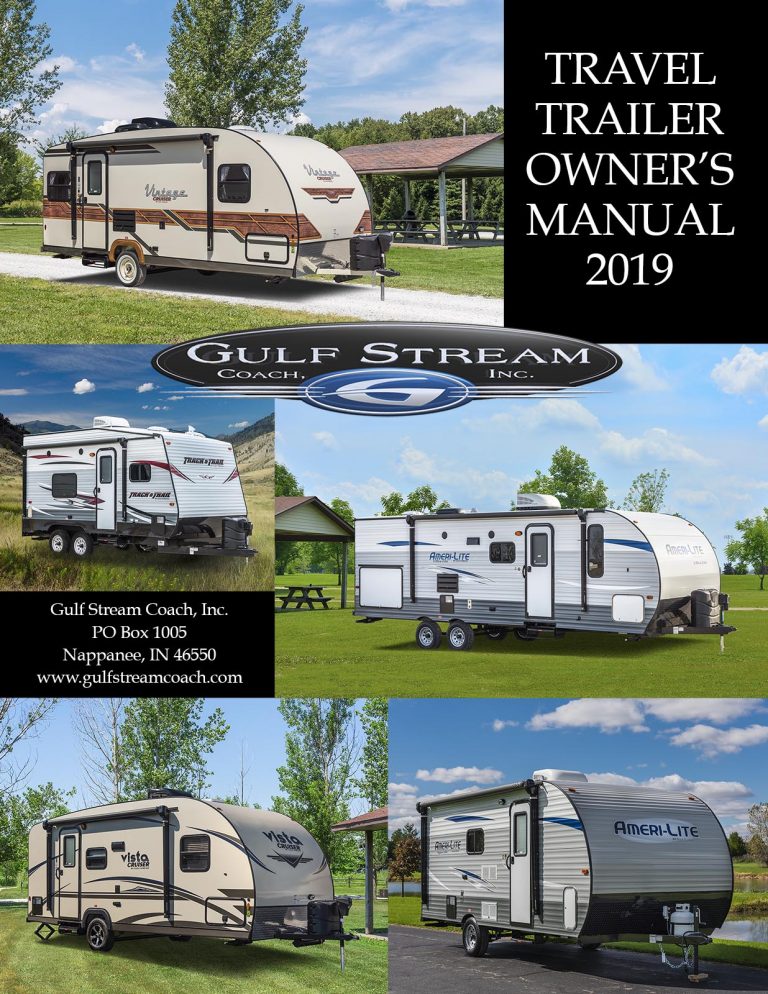 travel trailer service manual